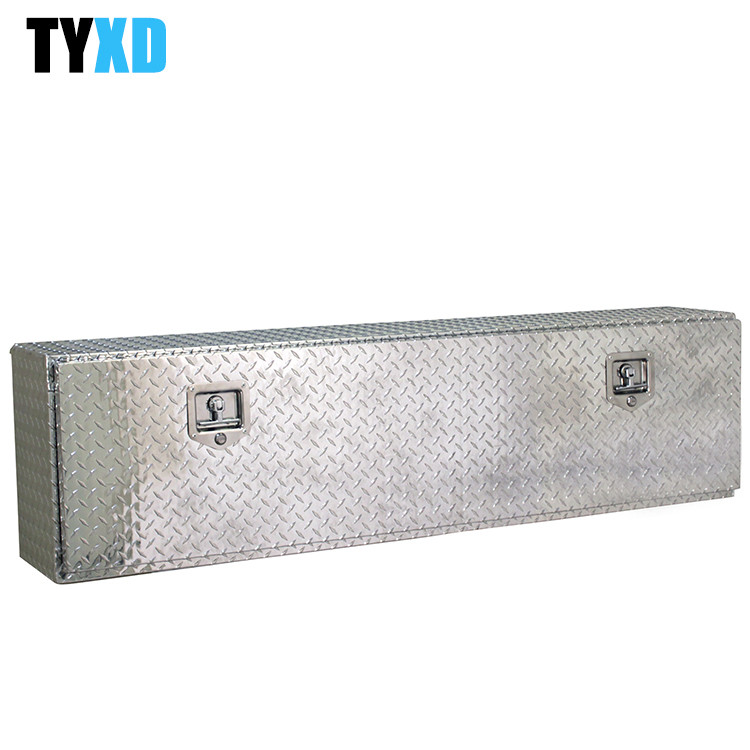 Waterproof Metal Tool Storage Box For Truck , Custom Made Aluminium