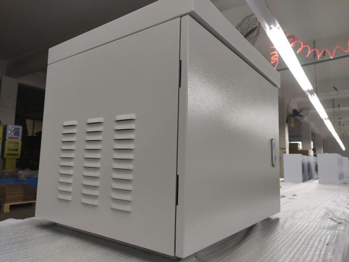 IP54 Outdoor 8U / 12U Steel Wall Mount Small Network Rack ODM / OEM