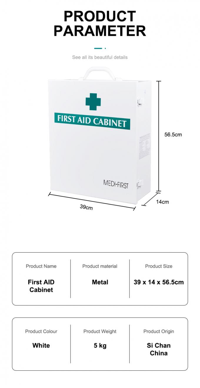 First Aid Kit Metal Medicine First Aid Devices Box