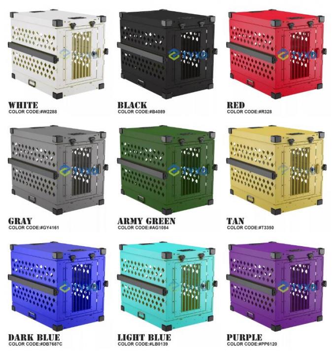 34 Inch Collapsible Dog Crate Large Stackable Folding Dog Kennel Anti