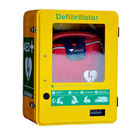 Waterproof AED Defibrillator Cabinets , Outdoor Heated Defibrillator Cabinet