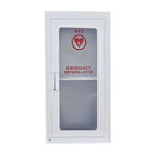 Free Standing AED Defibrillator Cabinets , Indoor First Aid AED Cabinet