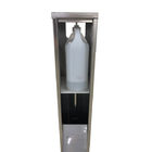 Large Volume 1 Gallon Touchless Stainless Steel Pedal Pump Hand Sanitizer Dispenser Free Stand