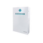 White Steel Empty First Aid Kit Boxes First Aid Case