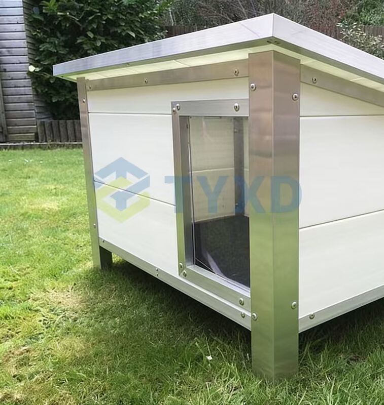 TYXD Dog Kennel Insulated Outdoor Dog House with Insulation for Truck Bed & Outdoor Use. Easy to Install and Clean.