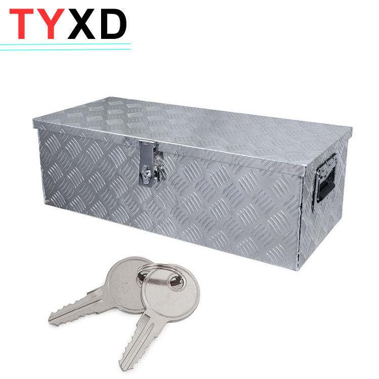 Custom Metal Tool Storage Box , Aluminum Truck Underbed Storage Box