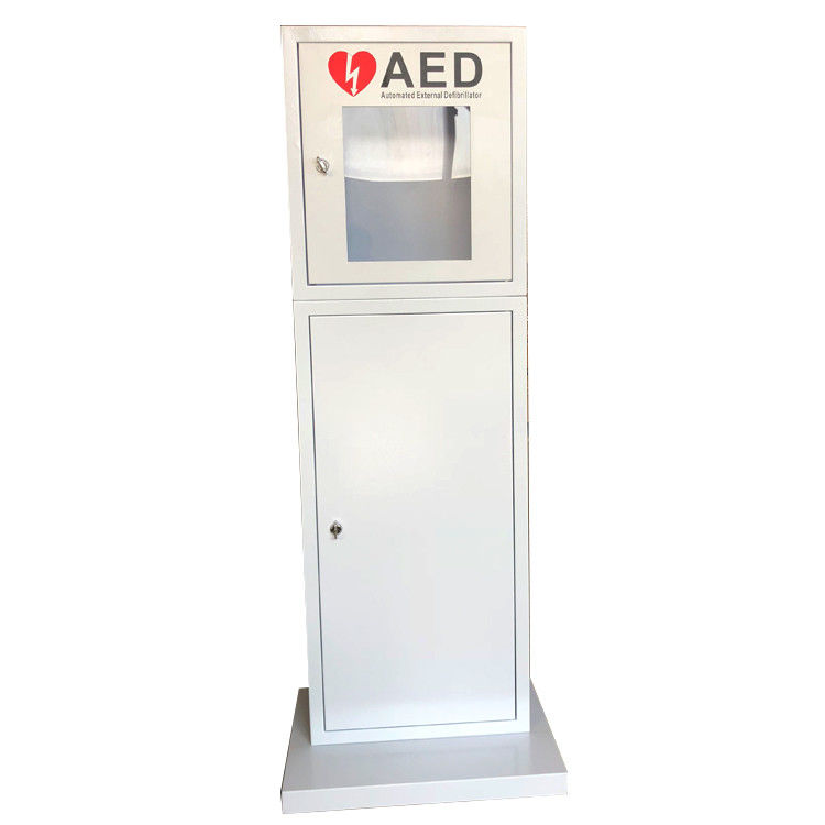 Outdoor Free Standing Emergency Defibrillator Box For First Aid Storage