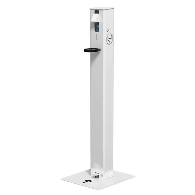 Custom Touch Free Hands Wash Station Hands Free Foot Operated Sanitizer Dispenser Stand