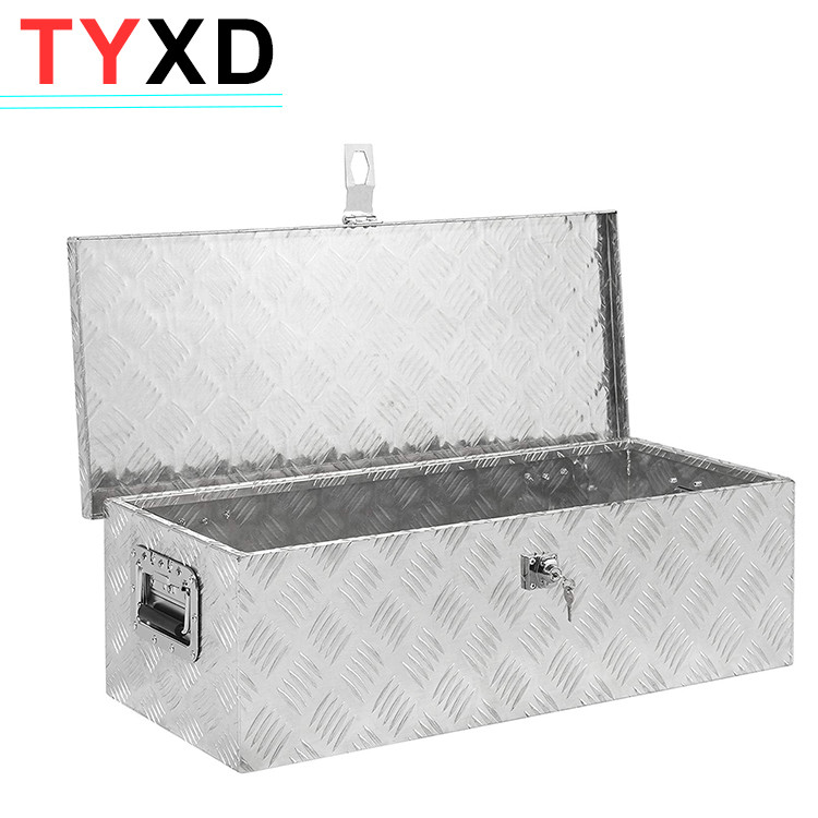 Custom Metal Tool Storage Box , Aluminum Truck Underbed Storage Box