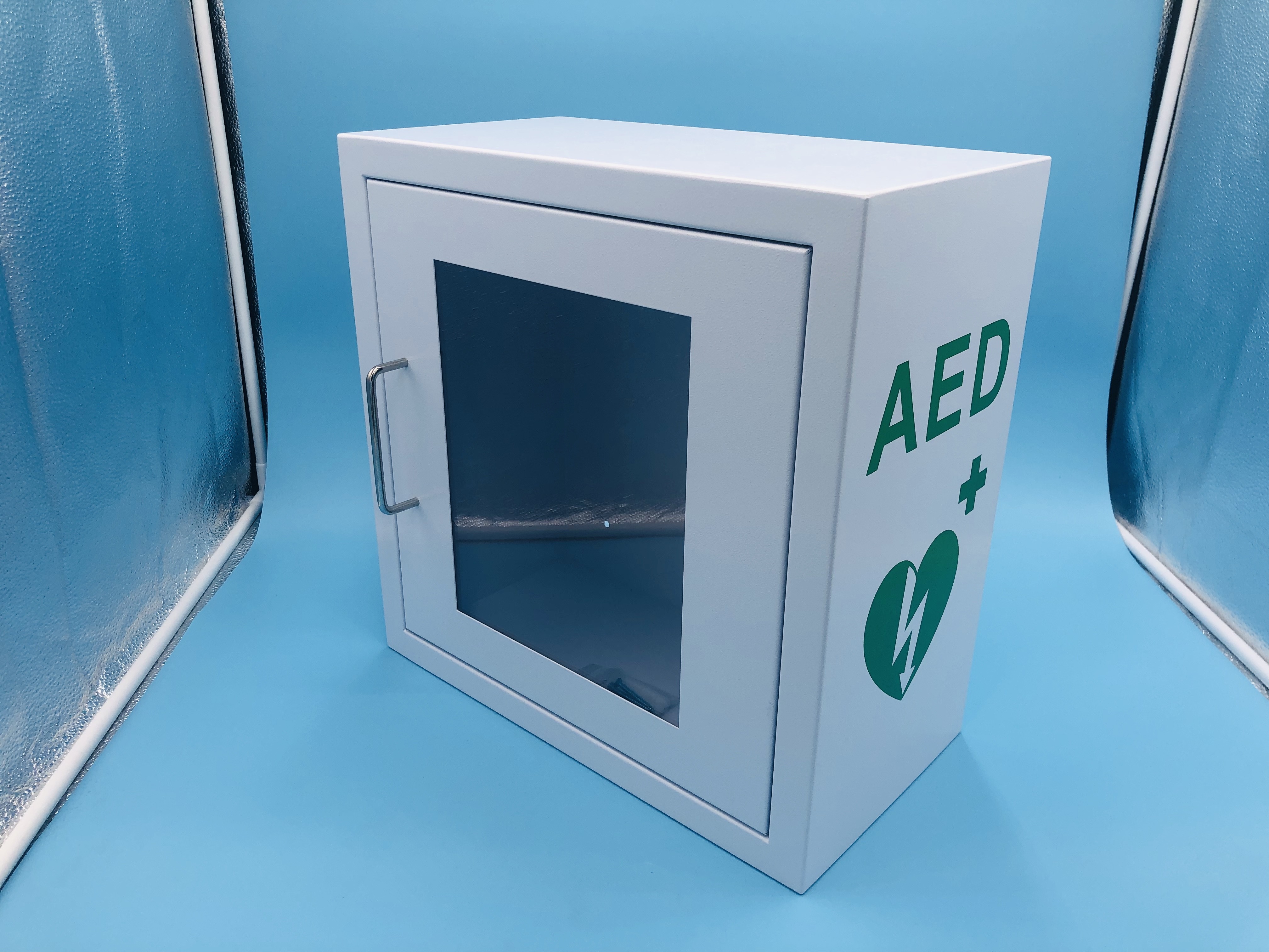 AED Defibrillator Wall Mounted Box Custom Printing Logo Available