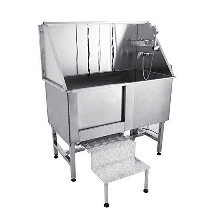 Customizable 304 Stainless Steel Dog Wash Tub For Large And Small Breeds