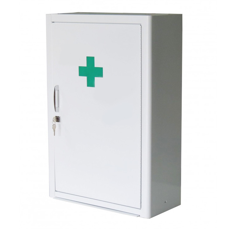 metal first aid kit