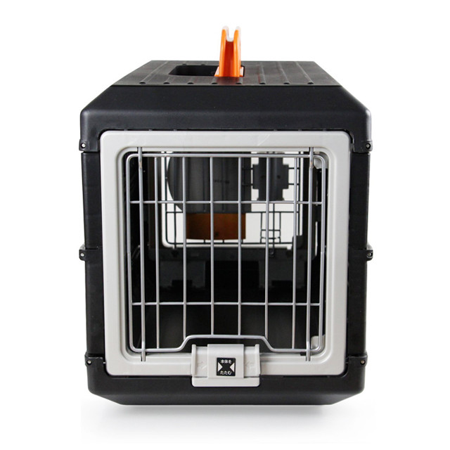 Foldable Plastic Pet Travel Flight Carrier Portable Pet Crate Traveling