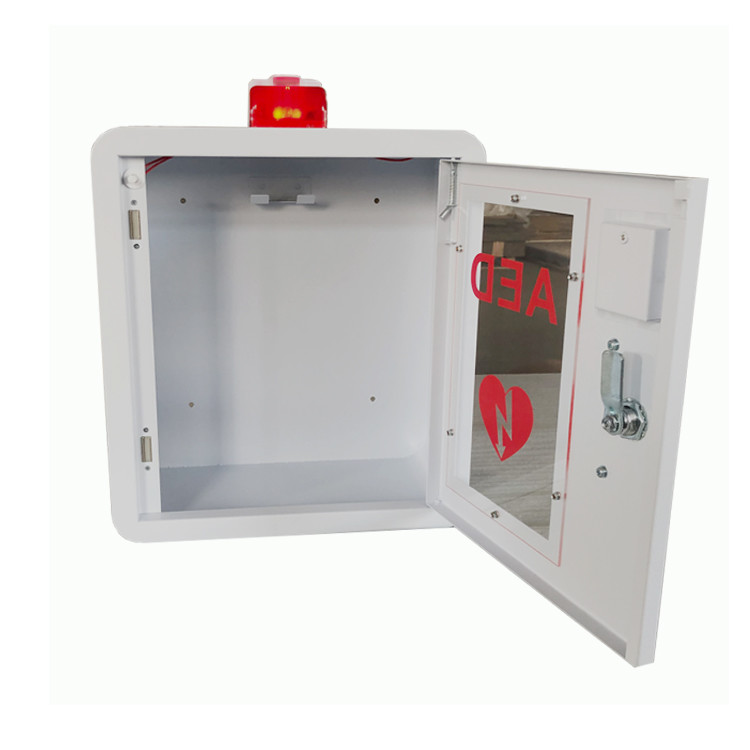 Universal Indoor Metal AED Defibrillator Cabinets Customization Acceptable