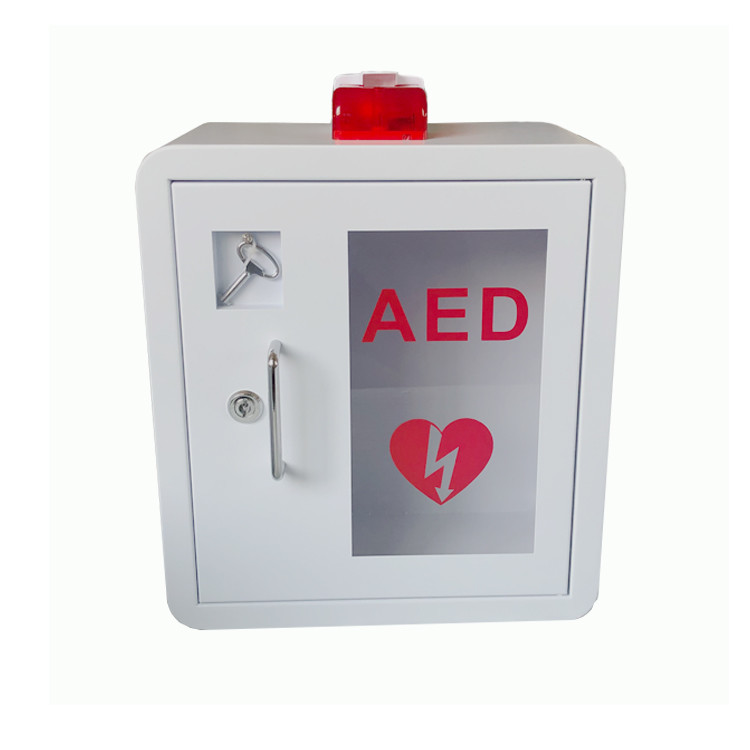 Universal Indoor Metal AED Defibrillator Cabinets Customization Acceptable